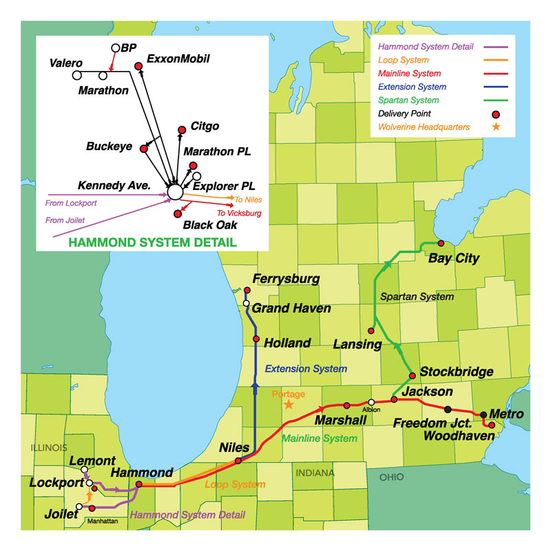 Wolverine System Overview - Wolverine Pipe Line